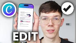 How To Edit PDF In Canva Mobile - Tutorial