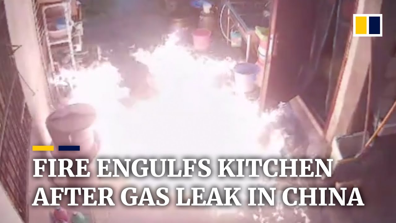 Fire Engulfs Kitchen After Gas Leak In China YouTube fire-engulfs-kitchen-after-gas-leak-in-china-youtube