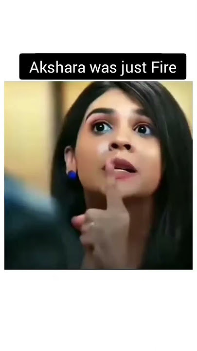 abhira is so cute but akshara was just fire😲💗💗💗🥰💙💙❤️