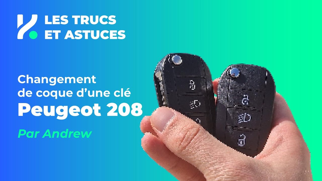 Coque clé plip voiture pas cher, boîtiers télécommandes automobile