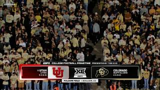 ESPN CFB intro | 11 Utah @ Colorado | 10/17/2026