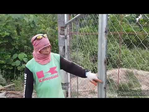 Video: Chain-link Na Bakod