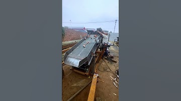 Reliable Vibrating Sieve | Perfect for Mining and Construction#fyp #trending #viralvideo #eco