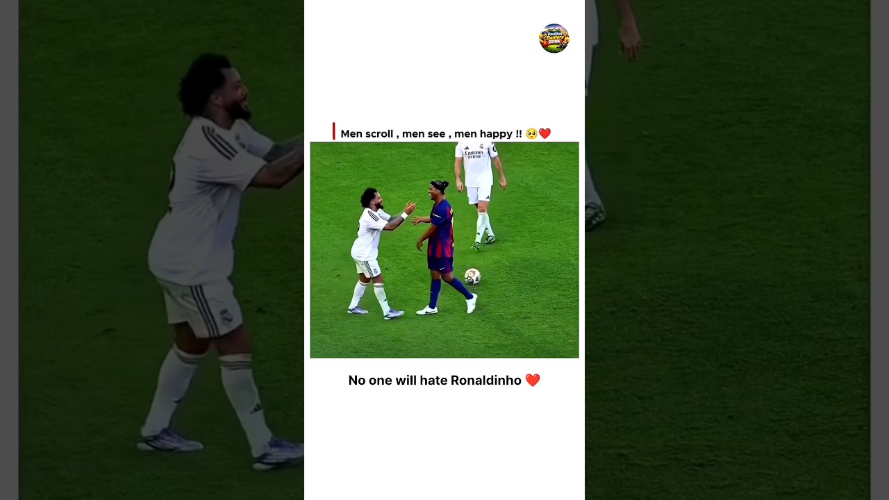 No one will hate ronaldinho ❤️ The smile that ruled football ⚽ #ronaldinho #Football #shorts #viral