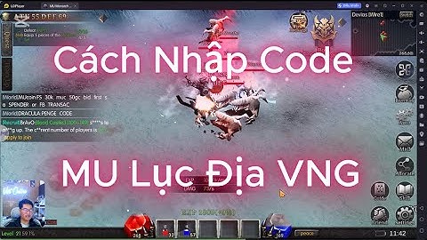 Hướng Dẫn Cách Nhập Code Game MU Lục Địa VNG