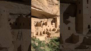 A once-bustling city in this now silent desert 🏜️ #mesaverde #echoesofthepast #ancienthistory