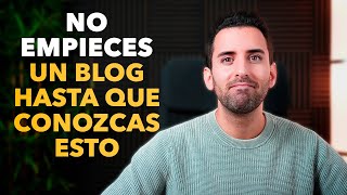 Porqué Deberías crear un Blog en 2024: Pros y Contras by David Zamora 6,658 views 6 months ago 12 minutes, 48 seconds