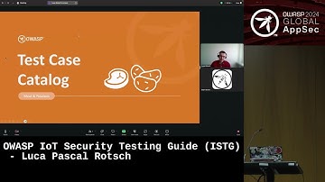 OWASP IoT Security Testing Guide (ISTG) - Luca Pascal Rotsch