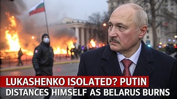Lukashenko Isolated? Putin Distances Himself as Belarus Burns‎‎!