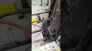 small fire incident due to unsafe act #electricalsafety