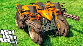 GTA 5 КРАФТ АВТО - БОЕВОЙ КВАДРОМОТОЦИКЛ | ЧИТЕР ШОУ GTA 5 КРАФТ АВТО - БОЕВОЙ КВАДРОМОТОЦИКЛ | ЧИТЕР ШОУ