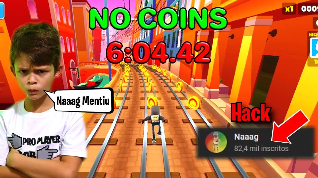 O NAAAG USA HACK NO SUBWAY SURFERS?!?! #nocoin #naaag #subwaysurfers