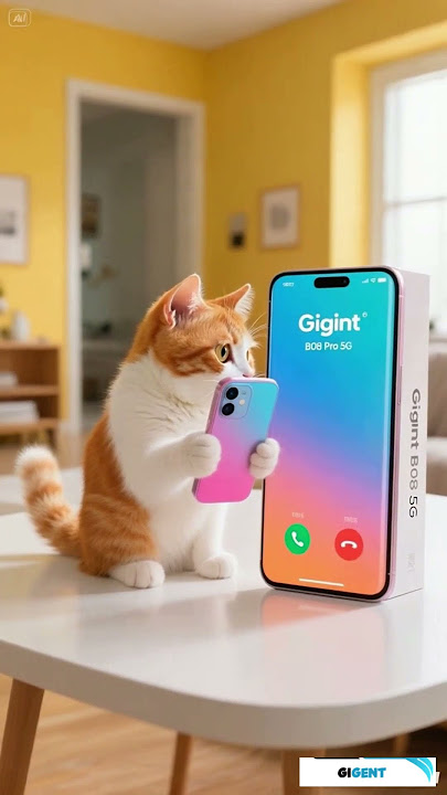 FunPhone Gigent B08 Pro 5G Incoming Call #smartphone #ringtone #funny