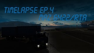 Euro Truck Simulator 2 - Timelapse #4 - Scandinavia DLC - Maz 6422