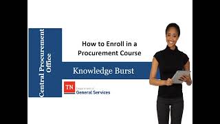 How to Enroll in a Procurement Course