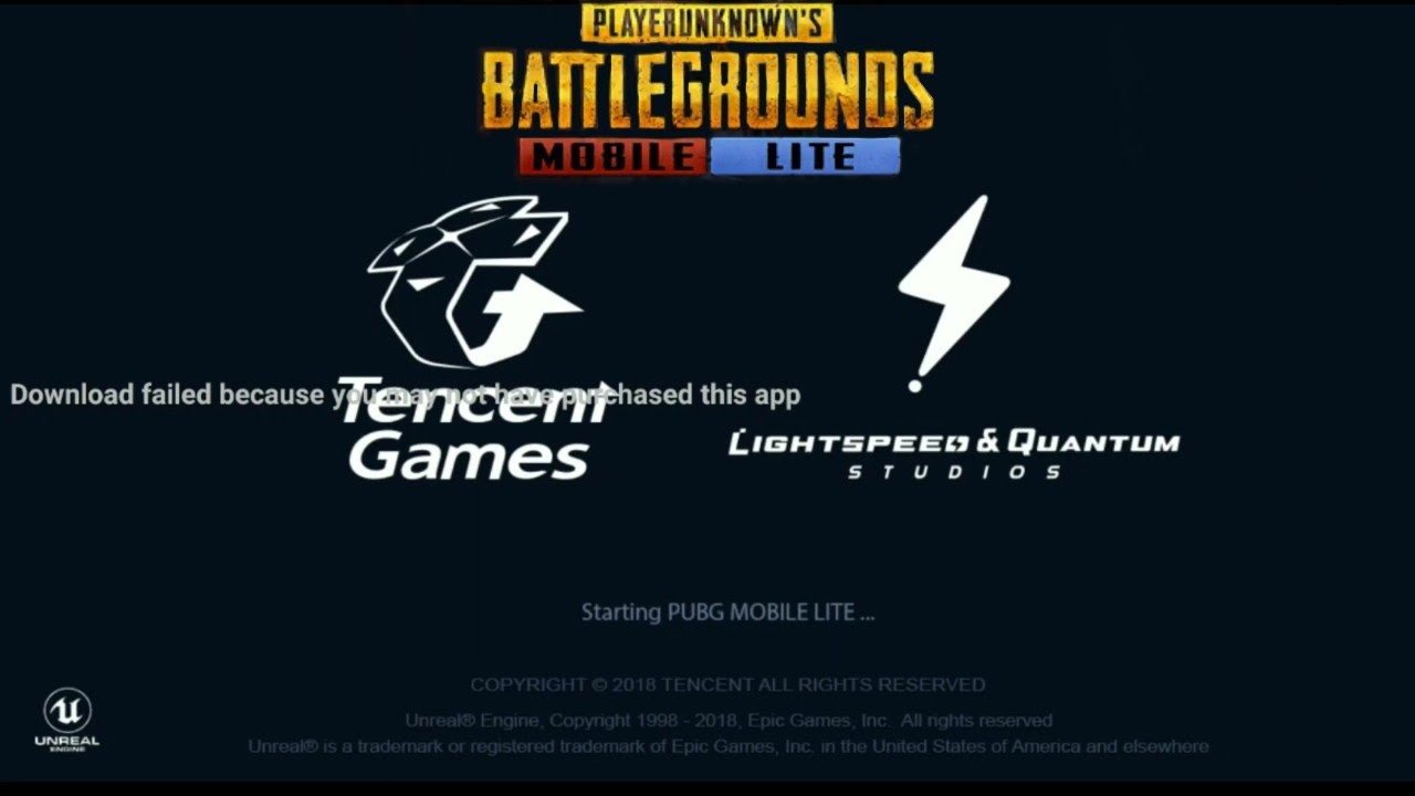 How To Fix Pubg Lite Download Failed Because You May Not Purchased - how to fix pubg lite download failed because you may not purchased this app
