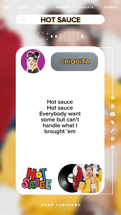Babymonster - Hot Sauce Lyrics #babymonster#hotsauce#asa#ruka#rora#pharita#chiquita#ahyeon#rami