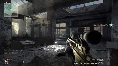 MW3: 1v1 quick scope match on dome
