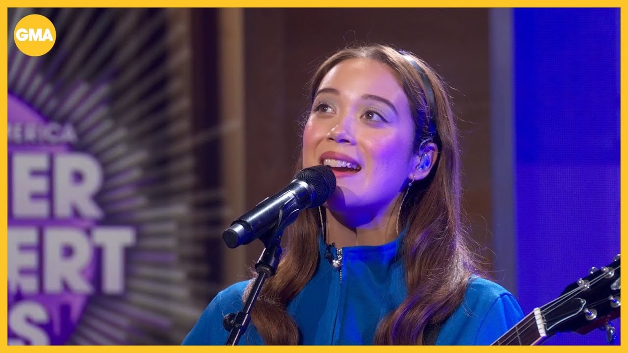 Laufey performs 'Lover Girl' on 'GMA'