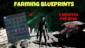 ARK Ultimate Mobile: Blueprint Farming 101! OFFICIAL SERVER