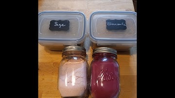 Organizing My Pantry - Natural Colorants for Soapmaking