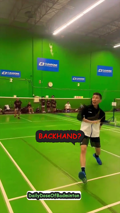 🥵LEE CHONG WEI just ends this kid's whole career with his signature trick shot and this racket