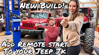 Installing a Remote Start Kit on a Jeep JK With The FACTORY KEY!