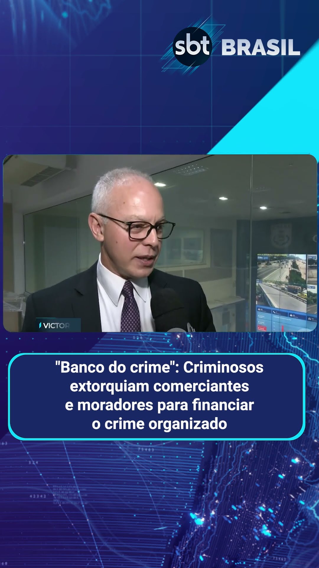 Traficantes que extorquem comerciantes na Maré (RJ) são alvo de operação | SBT Brasil (29/01/25)