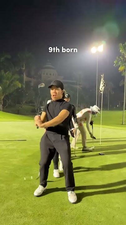 Ketika semua anak suka golf #golf