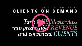 Clients on Demand Masterclass April 2026