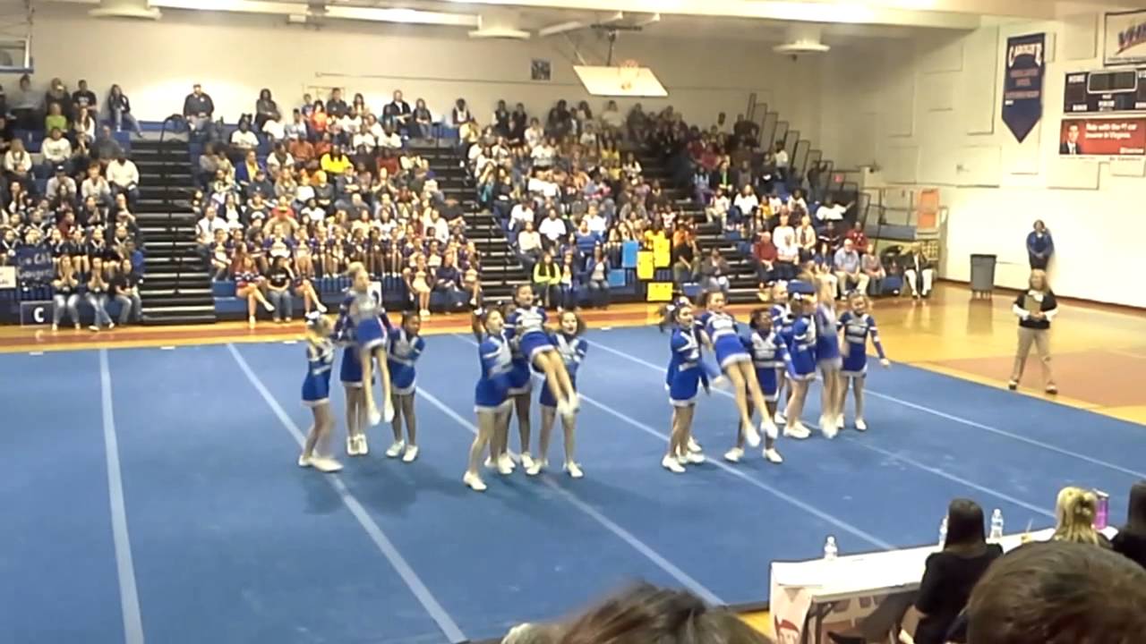 Goochland Middle School Cheer Fest 2014 YouTube