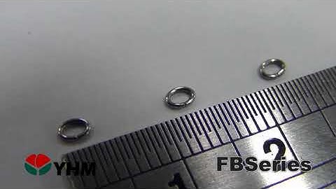 CNC Wire/Strip Forming Machine FB-210 -W.D 0.5mm-Flat Ring - YHM