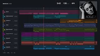 Rumour Has It - Adele Midi Individual Tracks