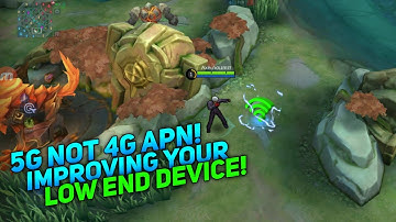 NEW! Low end device V35 5G Network Feels + Smoothness Gameplay Anti Fps drop