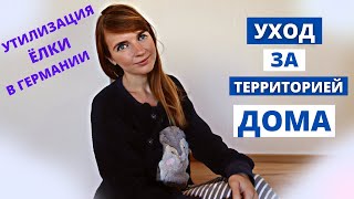 УХОД ЗА ТЕРРИТОРИЕЙ ДОМА В ГЕРМАНИИ | УТИЛИЗАЦИЯ ЕЛОК | СВОЯ НЕДВИЖИМОСТЬ, ПОДВОДНЫЕ КАМНИ