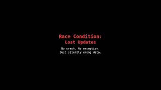 DevOut: The Crypt of Concurrency - A Real Race Condition (Lost Updates)
