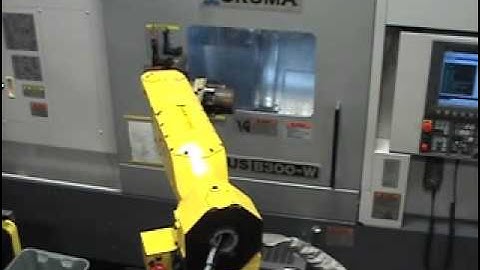 Vision System Lets Robot "See" During Lights Out Operation