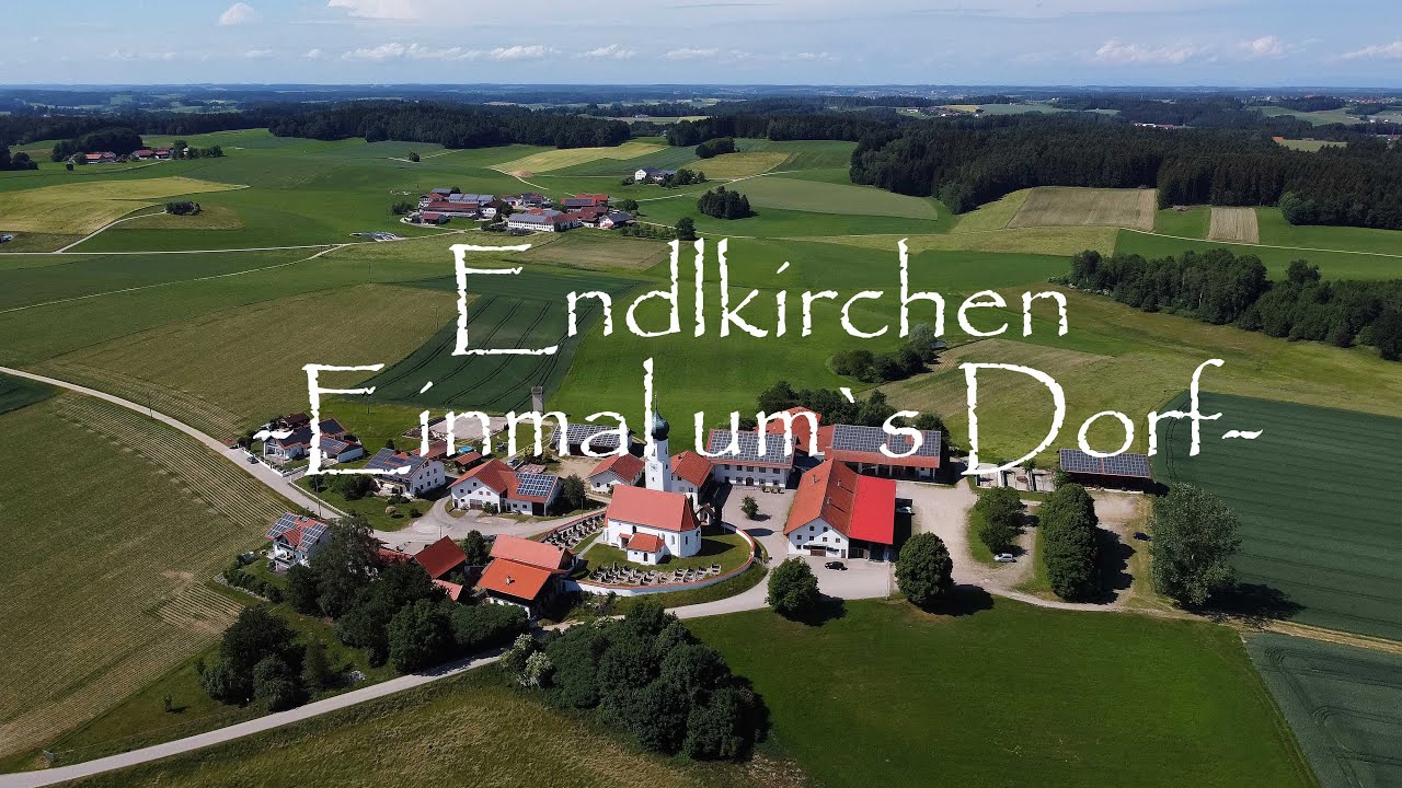 Endlkirchen - Einmal um`s Dorf - Von oben - DJI Mavic mini