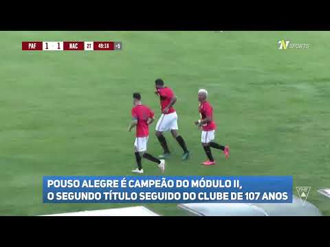 Pouso Alegre FC campeão do Módulo II - Campeonato Mineiro