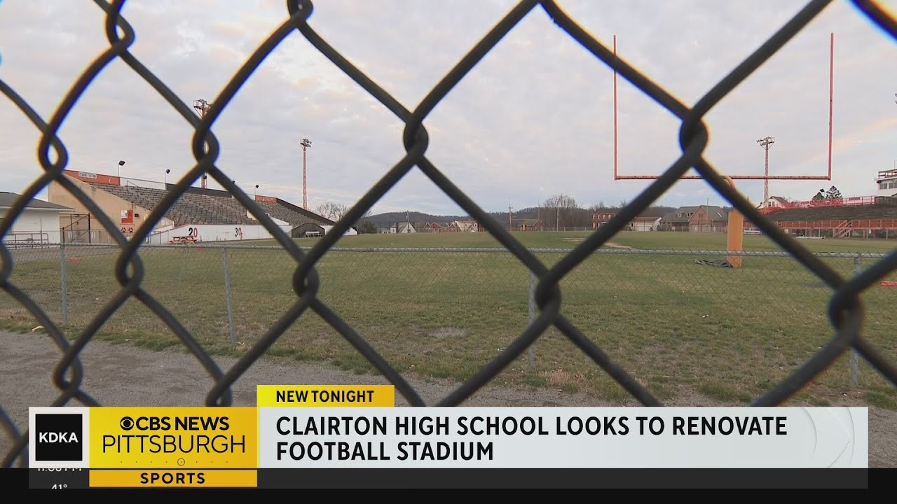 Clairton City School District unveils plans for new football stadium