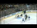 Milan Lucic hits Mark Stuart then Dustin Byfuglien drops Lucic {Dual-Feed}