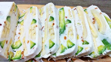 KEM CHUỐI BƠ Nước Cốt Dừa Dẻo Béo Đơn Giản