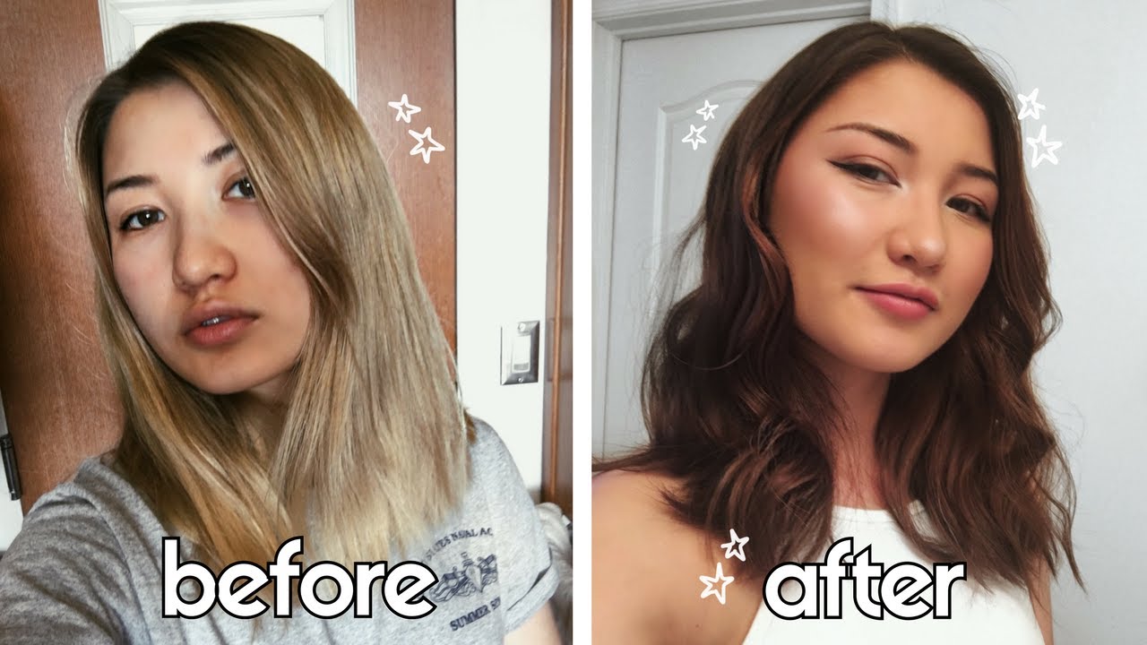 44 Top Pictures Dark Brown Hair To Blonde Before And After / Before And After Coloring From Dark Brown To A Softer More Natural Lighter Color Blonde Hair Dark To Light Hair Light Hair Hair Styles