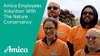 Amica Employees Volunteer With The Nature Conservancy