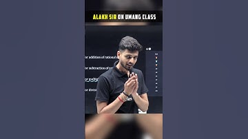 ALAKH SIR On Live Class !! 😎 #pwshorts #UMANG2026 #priyanshusir