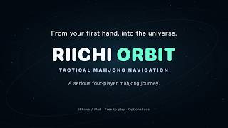 RIICHI ORBIT | Tactical Mahjong for iPhone & iPad — English Trailer screenshot 1