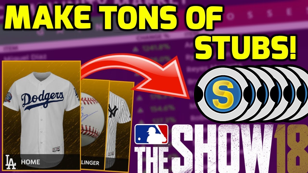 how to make stubs in mlb the show 23