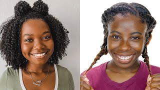 CUTE NATURAL HAIRSTYLES TO TRY THIS WEEK