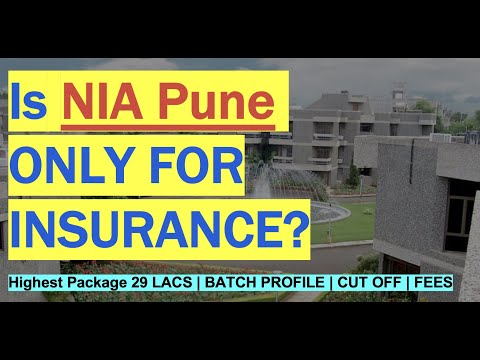 Is NIA PUNE Only for Insurance ? Course Curriculum, Batch Profile, Job Roles Offered, Highst Pkg 29L