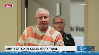 Colin Gray trial jury seated ahead of Monday opening